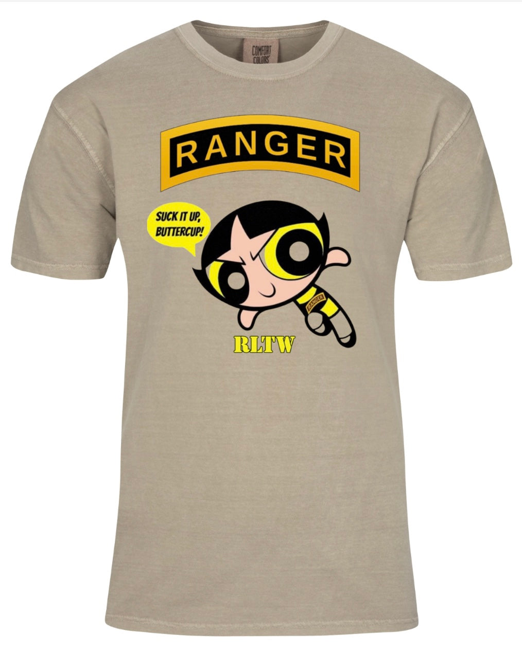 RLTW Short sleeve Cotton T-Shirt - Comfort Colors Sand