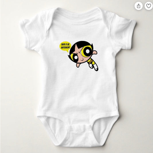 Miss Buttercup Baby Onesie! Newborn to 24 Month