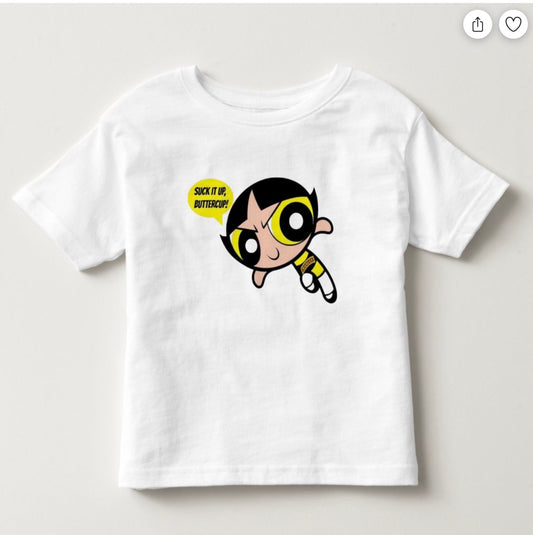 Miss Buttercup Tri-Blend Toodler Tee