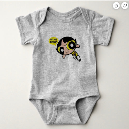 Miss Buttercup Baby Onesie! Newborn to 24 Month